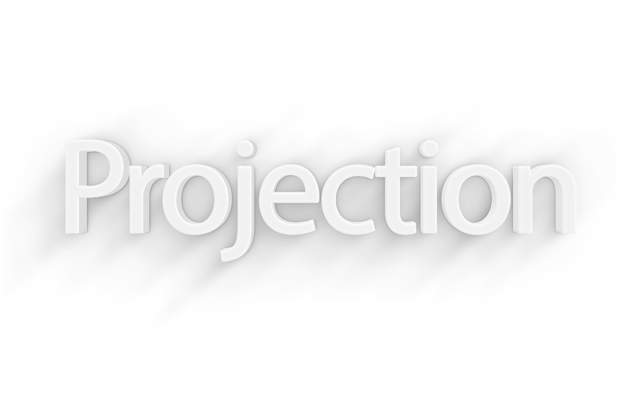Projection png, word Projection png, Projection word png, Projection text png, Projection font png, word Projection text effects typography PNG transparent images